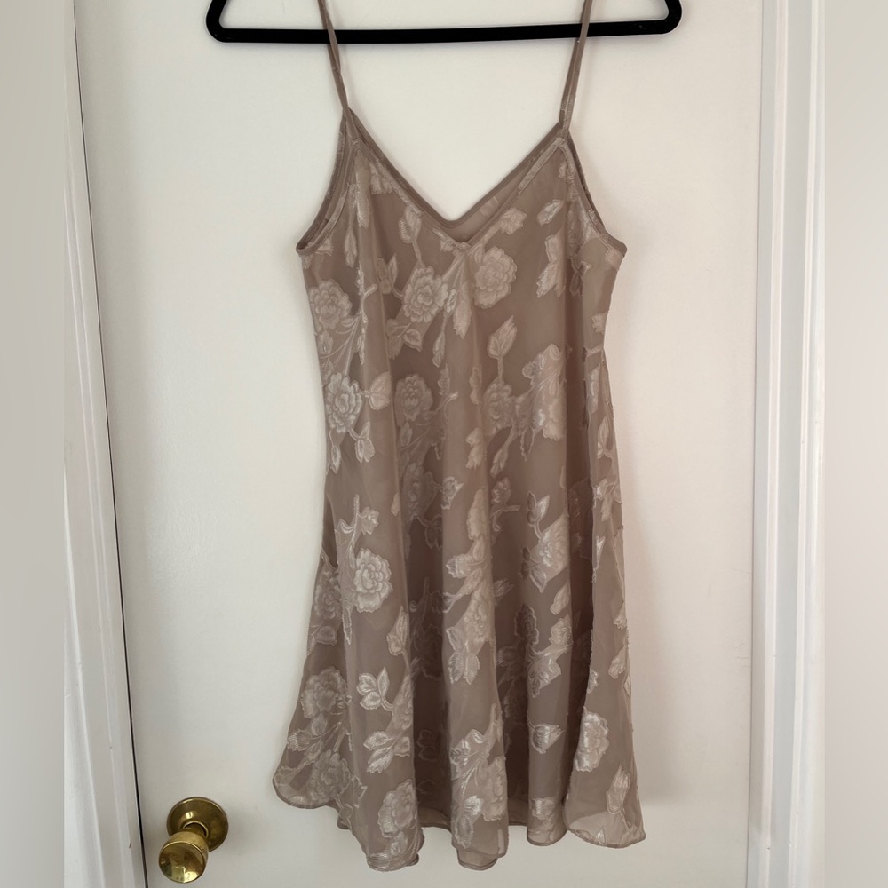 Vintage slip dress sheer size S